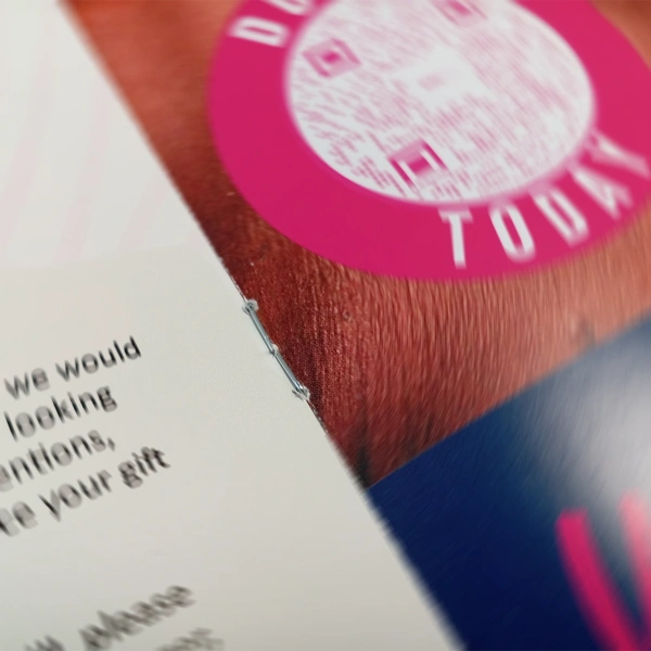USPG Stitched Booklet Closeup