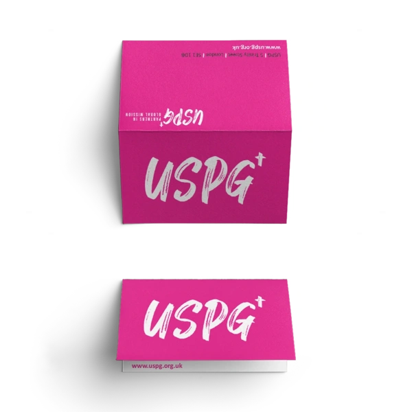 USPG Folded Business Card