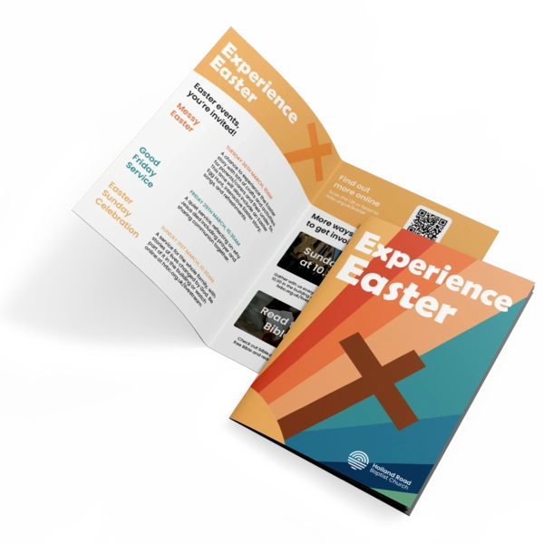 Holland Road Baptist Church Folded Flyer